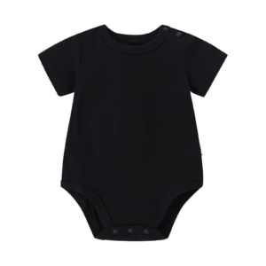 22.png Classic Black Baby Bodysuit