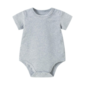 23.png Heather Grey Baby Bodysuit