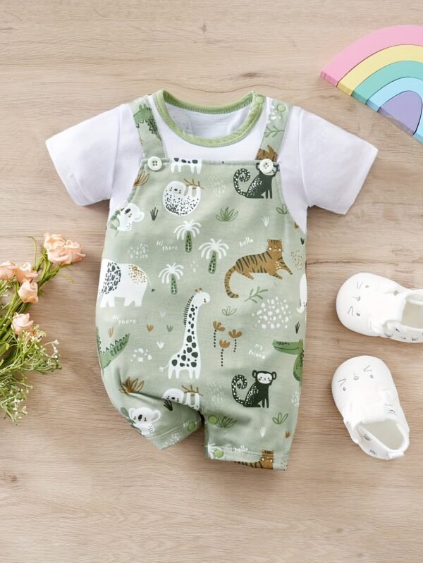 Little Zoo Friends Bodysuit