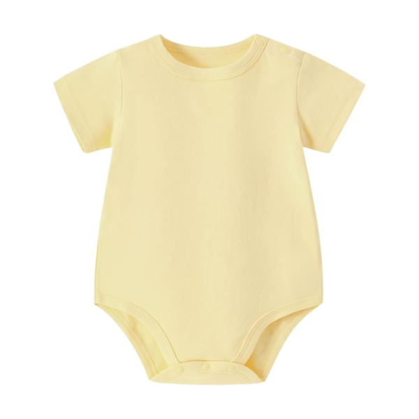 36.png Sunny Yellow Baby Bodysuit