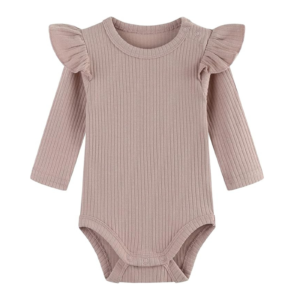 Grey Tank-Style Baby Romper