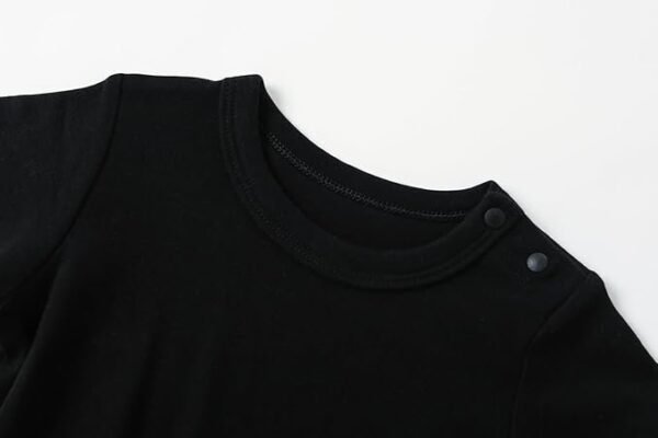 Classic Black Baby Bodysuit