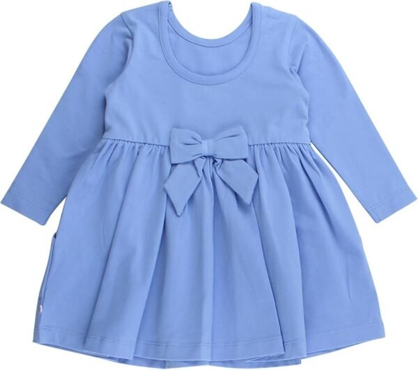 Periwinkle Twirl Dress