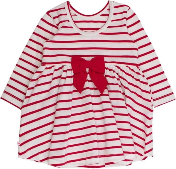 71j-pOpfwzL._AC_SY879_.jpg Red & White Twirl Dress