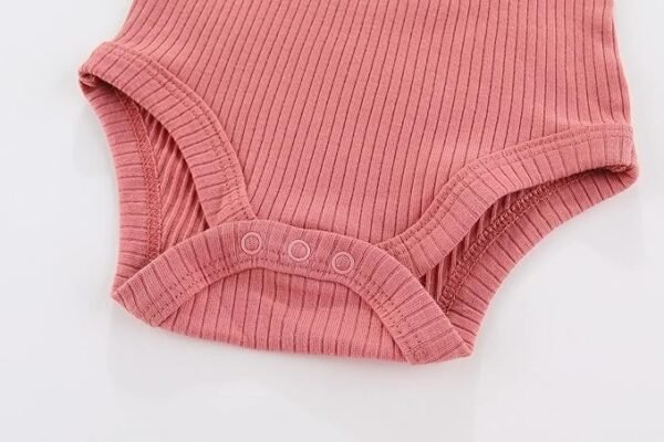 71j0CCFQjsL._AC_SX679_.jpg Coral Stripe Baby Bodysuit