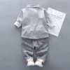 7c3f3e0e9026fd40ecd689f6b1130e75.webp Little Gentleman Shirt & Tie Set