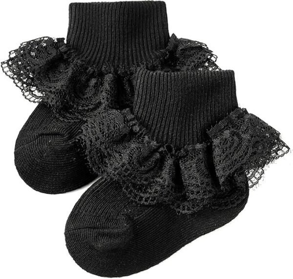 Lace Ruffle Socks – 2 Colours