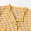 81OzLAopjOL._AC_SY879_.jpg Sunny Yellow Houndstooth Skirt Set
