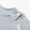 Heather Grey Baby Bodysuit