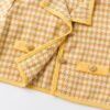81xQPOxa9oL._AC_SY879_.jpg Sunny Yellow Houndstooth Skirt Set
