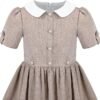 91ZSYfhTHxL._AC_SX679_.jpg Classic Brown Vintage Dress
