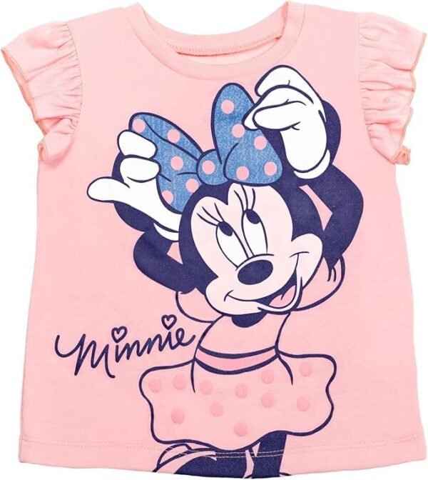 Minnie Mouse Pink Shorts Set