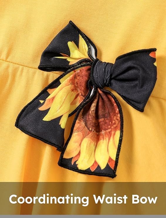 Butterfly Bow Yellow Set