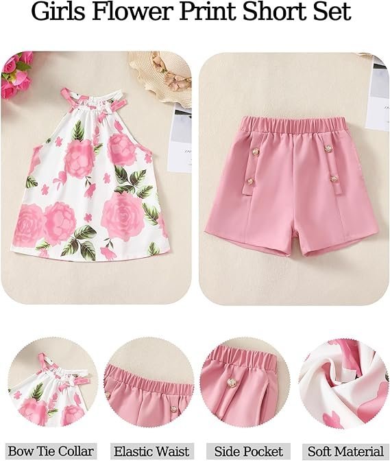 Pink Rose Summer Set