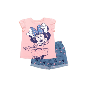 Minnie Mouse Pink Shorts Set