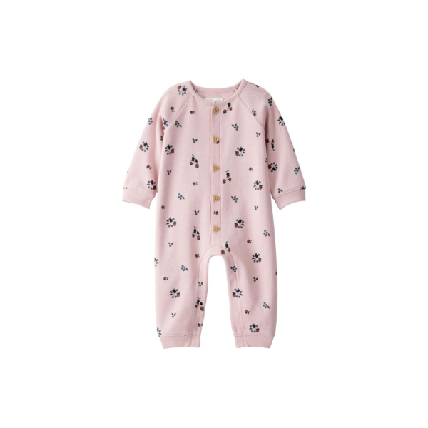 Pink Bloom Baby Jumpsuit