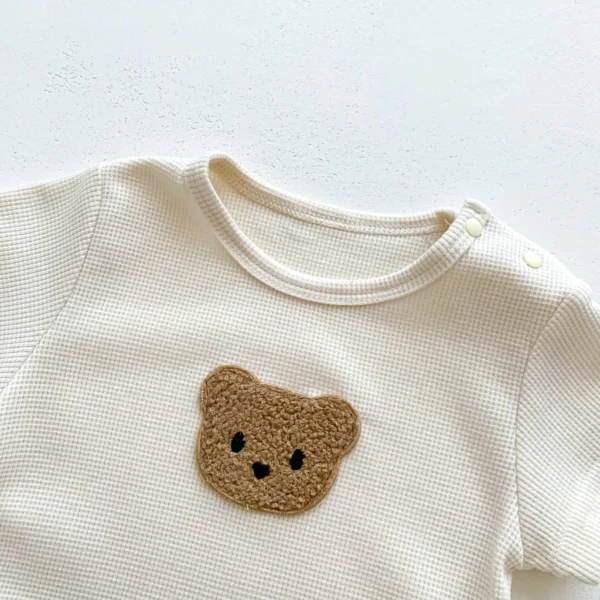 sg-11134201-7qvei-lfjpe1i06wmf00.webp Bear Waffle Baby Romper Set