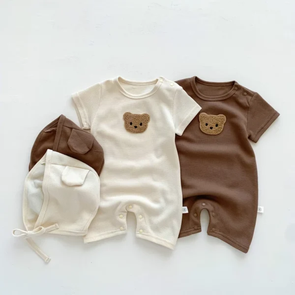sg-11134201-7qvet-lfjpdgrmj4we2e.webp Bear Waffle Baby Romper Set