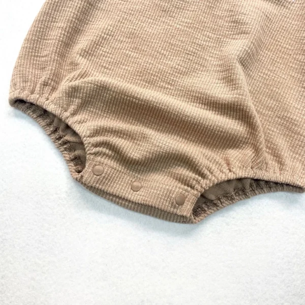 Little Bear Print Baby Romper