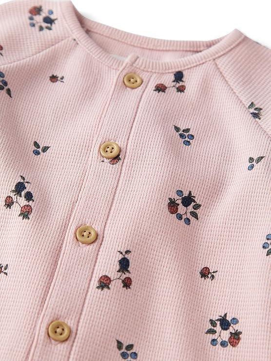 Pink Bloom Baby Jumpsuit